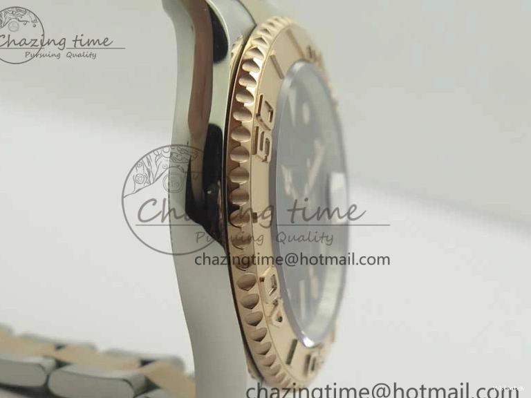 116621 Bracelet Best Dial SS SS 1:1 Black VRF RG on A2836 Edition Yacht-Master 0418